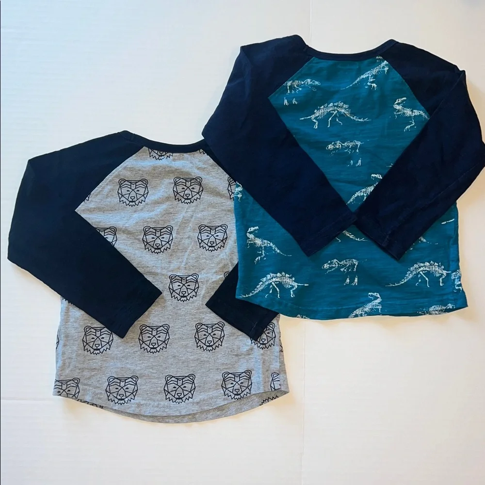 Gymboree Raglan Long Sleeve Tees - 4